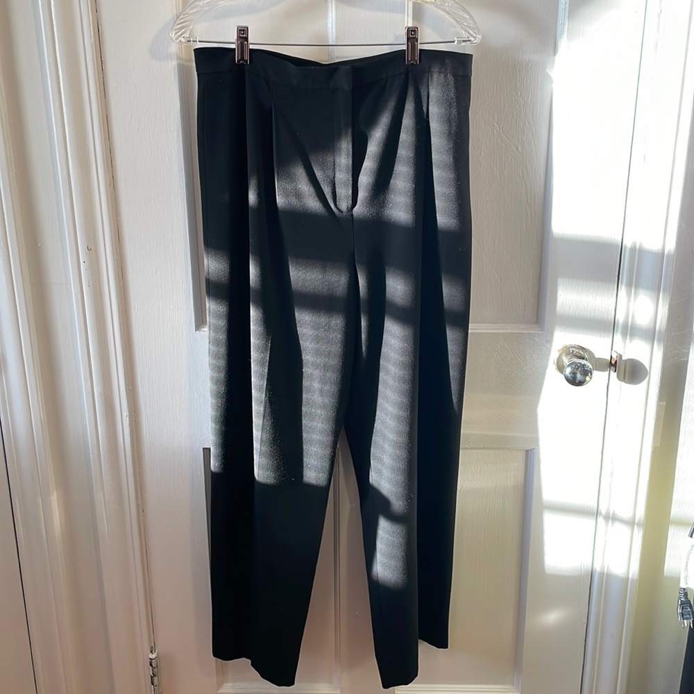 Valerie Stevens 12P Pants Trousers Black HIGH waisted Charlie Chaplin Pant